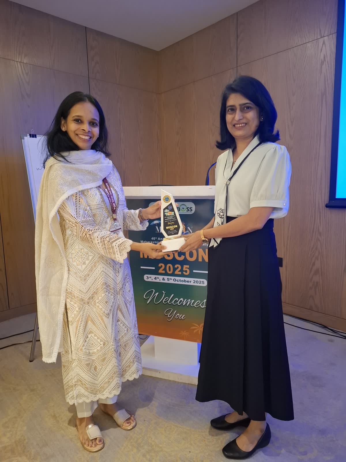 Recognition ceremony — MOSCON 2025, Maharashtra Ophthalmological Society