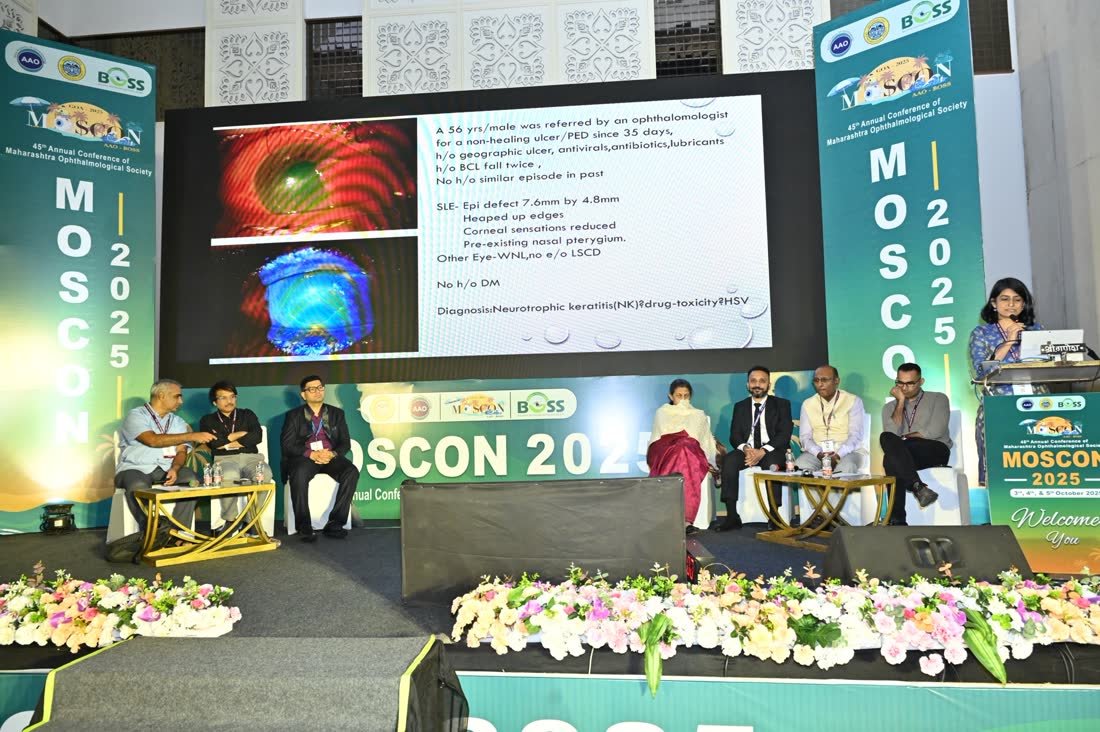 Panel discussion — MOSCON 2025, Maharashtra Ophthalmological Society